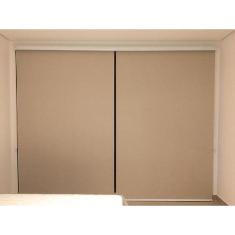 Cortina Rolo Blackout 0% Portas/janelas 1,50 L X 1,80 A