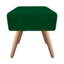 Ver imagem 2 de Puff Decorativo Ibiza Quadrado Suede - Verde