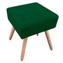 Ver imagem 1 de Puff Decorativo Ibiza Quadrado Suede - Verde