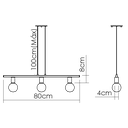 Ver imagem 2 de Pendente Lustre Luminária Soquete E27
