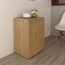 Ver mais imagens de Escrivaninha Retrátil para Escritório Me4170 Amêndoa Tecnomobili