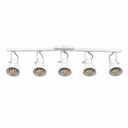 Ver imagem 1 de Spot Trilho Light Aluminio Teto e27 5 Luzes Lumini Lab - Branco Brilhante