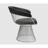 Cadeira Warren Platner Inox - Preta - 2