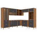 Ver imagem 2 de Kit Modulado 8 Peças Eloise CZ596 Cinamomo/Titanium MGM