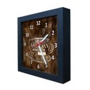 Ver imagem 2 de Relógio De Parede Decorativo Caixa Alta Tema Café QW-011