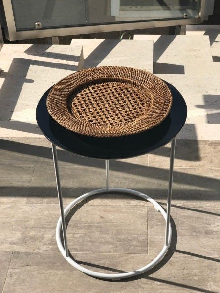 Sousplat Decorativo Mesa Prato Grande 32cm Rattan - 4