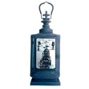 Ver imagem 1 de Lanterna Marroquina Decorativa Preta Fosco com Desenho