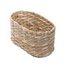Cesto Oval de Taboa Decorativo Pequeno 13cm Altura - 1