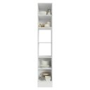 Ver imagem 3 de Paneleiro 40 cm 2 Portas e 2 Nichos Branco/Verde Vik Madesa Branco/Verde
