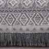 Manta Xale Rustic Jacquard 1 Pç Cinza Lilly Home Enxovais - 3