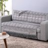 Manta Xale Rustic Jacquard 1 Pç Cinza Lilly Home Enxovais - 2