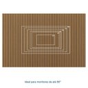 Ver imagem 5 de Painel Ripado para TV 86 Polegadas Planejado 320x230cm Aruá CabeCasa MadeiraOriginals Marrom/Jatobá