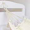 Rede Baby Bebê para Berço 100% Algodão Puro Bege cru - 4