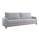Ver imagem 1 de Sofá 4 Lugares Living Linho/inox - Viero Móveis