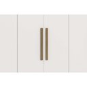 Ver imagem 4 de Guarda Roupa 6 Portas 2g Pés CB02M569 Kappesberg Nog