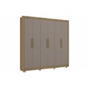 Ver imagem 1 de Guarda Roupa 6 Portas 2g Pés CB02M569 Kappesberg Nog