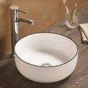Ver imagem 5 de Cuba Evier Agata Banheiro Lavabo Apoio 36x14