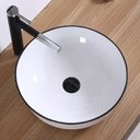 Ver imagem 1 de Cuba Evier Agata Banheiro Lavabo Apoio 36x14