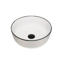 Ver imagem 2 de Cuba Evier Agata Banheiro Lavabo Apoio 36x14