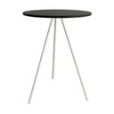Ver imagem 3 de Mesa Lateral Gabriela Wood Preto e Branco - Cor: Preto