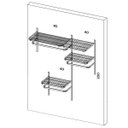 Ver imagem 2 de Closet Aramado - Linear CLR192 - 1,60m