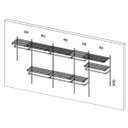 Ver imagem 2 de Closet Aramado - Linear CLR192 - 4,00m