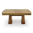 Ver imagem 4 de Mesa de Jantar Extensível Isabela 1,62/2,22m e 2,00/2,78m Mmj-nc Nc-amendoa 1,62m Abre 2,22m