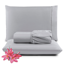 Ver imagem 4 de Jogo de Lençol King 3 Peças 400 Fios C/ Elástico Hotel:avelã