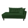 Divã Recamier Psicologia Troya 180 Cm Suede Verde - Fm - 1