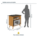 Ver imagem 2 de Balcão Parma para Cozinha e Cooktop Itatiaia 5 Bocas Bivolt