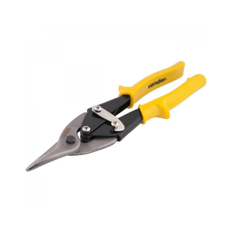 Tesoura tipo aviação corte reto VD 10R Vonder
