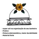 Ver imagem 4 de Porta Shampoo Rústico em Ferro Várias Cores:amarelo