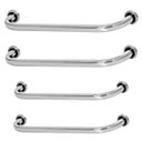 Ver imagem 1 de Kit 4 Barras De Apoio De Idoso Para Banheiro 2 40cm E 2 50cm