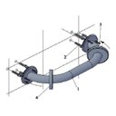 Ver imagem 4 de Kit 4 Barras De Apoio De Idoso Para Banheiro 2 40cm E 2 50cm
