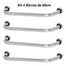 Kit 4 Barras De Apoio 60cm De Idoso Para Banheiro - 6