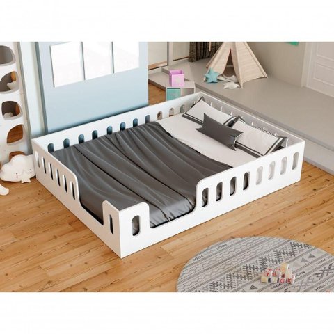 Cama Penélope Casal com Design Montessoriano – Ideal para Crianças
