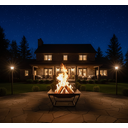 Ver imagem 2 de Lareira de Chao 70cm P/ Jardim Fogueira Externa Portatil a Lenha Fire Pit