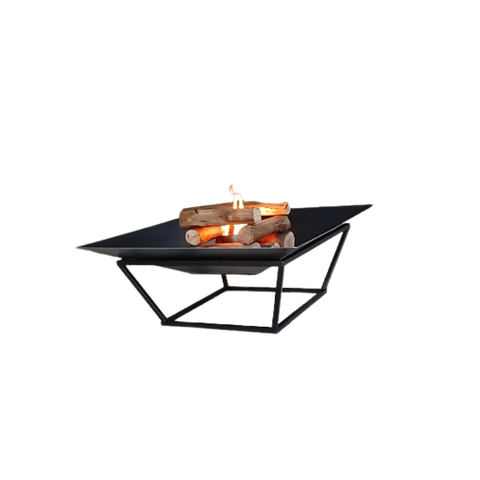 Lareira de Chao 70cm P/ Jardim Fogueira Externa Portatil a Lenha Fire Pit