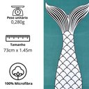 Ver imagem 6 de Toalha Praia Aveludada Gigante Microfibra Macia Kit 3