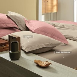 Edredom Casal Karsten 180 Fios Percal Liss Deserto - 3