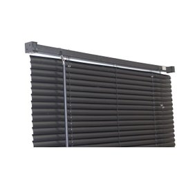 Persiana Horizontal PVC Preta (Largura 90 x 120 cm Altura) 25mm - cortina 0,90 x 1,20 m - 4