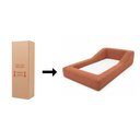 Ver imagem 7 de Cama Infantil Montessoriana a Vácuo Solteiro Colchão Brinde Bouclê Terracota Vimont Moveis