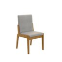 Ver mais imagens de Conjunto Mesa com 4 Cadeiras Orquestra Marrom/Marromle/Off White