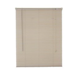 Persiana Horizontal PVC Bege (Largura 140 x 163cm Altura) 25mm - Cortina 1,40 x 1,63m - 5 Persiana Horizontal PVC Bege (Largura 140 x 163cm Altura) 25mm - Cortina 1,40 x 1,63m - 5