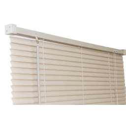 Persiana Horizontal PVC Bege (Largura 140 x 163cm Altura) 25mm - Cortina 1,40 x 1,63m - 4 Persiana Horizontal PVC Bege (Largura 140 x 163cm Altura) 25mm - Cortina 1,40 x 1,63m - 4