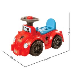 Carrinho Andador Interativo Ketokinha - Divertido e Educativo Cor:aranha - 5