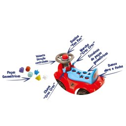 Carrinho Andador Interativo Ketokinha - Divertido e Educativo Cor:aranha - 3