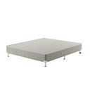 Ver imagem 1 de Base Box Queen Spubio Spu + Incofal Marrom Claro 158x198x32cm