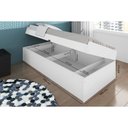 Ver imagem 4 de Cama Baú Camila Solteiro Framar Branco