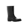 Bota pvc preta cano médio 30 cm - 2